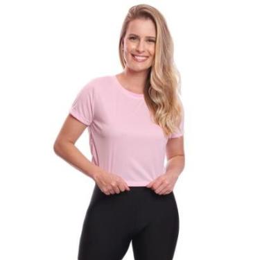 Imagem de Blusa Via Basic Cropped Dry Academia Feminina-Feminino