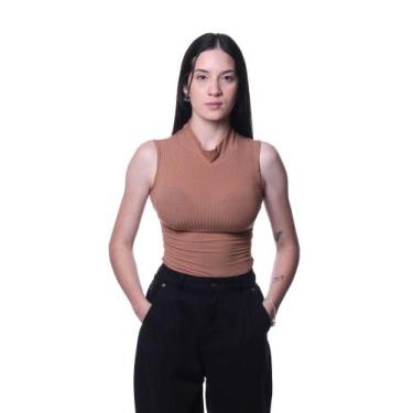 Imagem de Body bali hai gola alta, Caqui, g