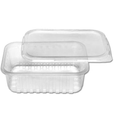 Imagem de Pote marmita descartável Freezer Microondas 250 ml 25 uni. - Cristalco