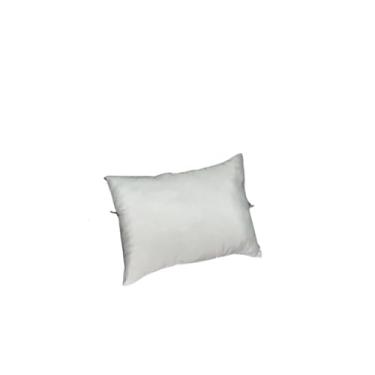 Imagem de Kit 10 Travesseiros Bebê Berço Hipercal 200 Fios 100% Poliéster Enchimento Siliconado Antialérgico 40x30cm Branco