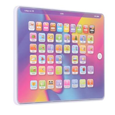 Imagem de Ainoli alfabeto russo aprendizagem tablet russo máquina de aprendizagem precoce canções histórias apontar e ler crianças tablet brinquedo para crianças