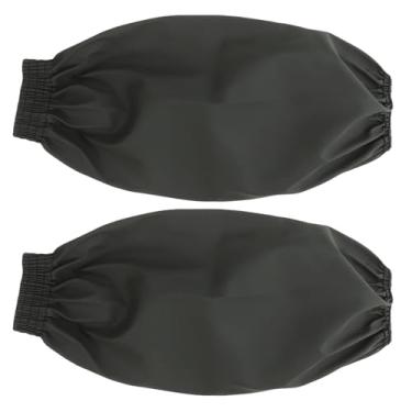 Imagem de Operitacx 1 par de Mangas de Proteção Impermeáveis ​​e Resistentes a Óleo para Os Braços, Com Punhos Elásticos Em Pu para Lavar Carros, Aplicar Óleo, Cozinhar, Abater Animais E Cuidar de Animais de