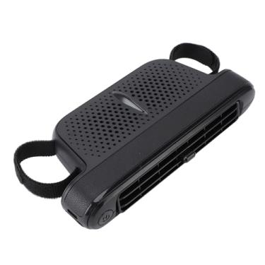 Imagem de KIMISS Fã do Assento do Carro USB Com 3 Velocidades de - Fã de Resfriamento Sem Lâmina de Baixo Ruído para o Backseat Confort for and Pets (Preto)