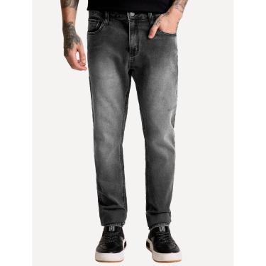 Imagem de Calça John John Jeans Masculina Skinny Manchester Stoned Preto-Masculino