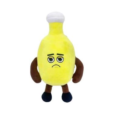 Imagem de Boneco De Pelúcia Fofo E Macio Do Jogo Brainrot Para Decoração De Quar