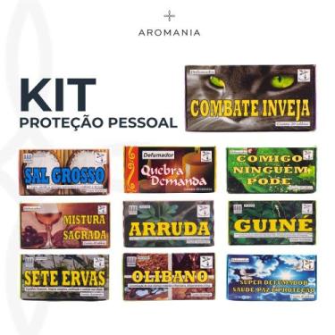 Imagem de Kit Completo de Defumação Espiritual  200 Tabletes Naturais para Atrai