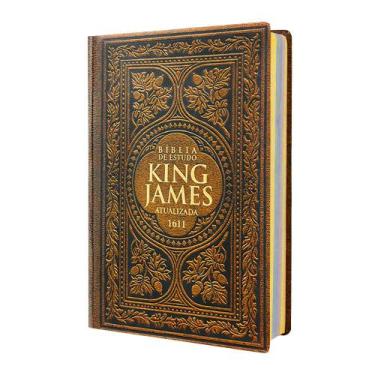Imagem de Bíblia De Estudo King James PPM FULL COLOR - Capa Dura - Vintage - CPP