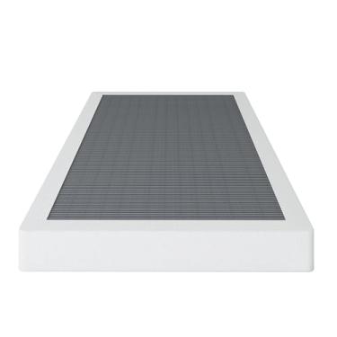 Imagem de SHLAND Box Spring Twin Size 10 cm Low Profile Metal Box Spring, Base de cama de colchão com capa de tecido, fácil montagem
