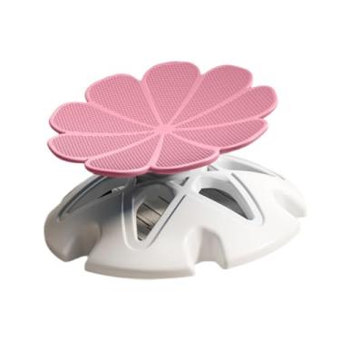 Imagem de Ｂｅｓｇａ Cadeira giratória infantil antiderrapante, portátil, para treinamento de coordenação, brinquedo calmante, assento giratório, brinquedo, Rosa