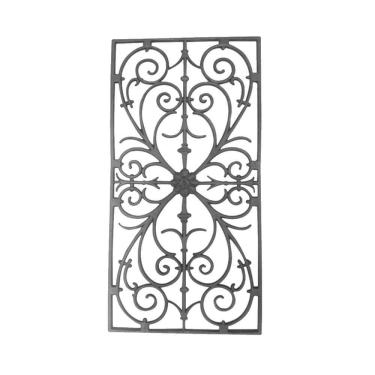 Imagem de Grade Ferro N19 Ramada Contorno Varanda,Sacada,Escada 80X41.