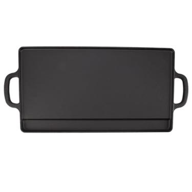 Imagem de Domary Chapa de Ferro Dupla Face, Aquecimento Rápido e Uniforme, Placa Reversível, Fogão a Gás, Fogão de Indução (L)