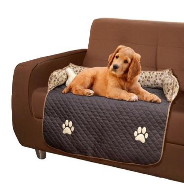 Imagem de Capa Protetora para Sofá PET Estilo Cama Impermeável - Tamanho G - Com