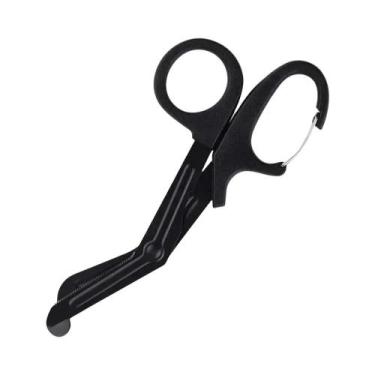 Imagem de Tesoura De Trauma EMT De Aço Inoxidável Durável De 15cm, Fácil De Segu