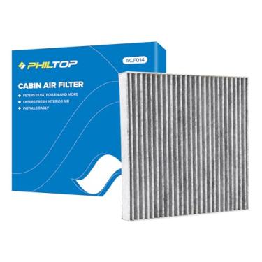 Imagem de PHILTOP Filtro de ar de cabine, substituto para CF11182 CR-V 2017-2021, Civic 2016-2021, RDX 2019-2021, Fit 2009-2020, Clarity 2017-2021, Insight 2010-2021, CR-Z 2011-2016, TLX, HR-V
