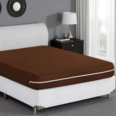 Imagem de Capa Protetor de Colchão Casal Queen Malha Gel Várias Cores - ENXOVAIS