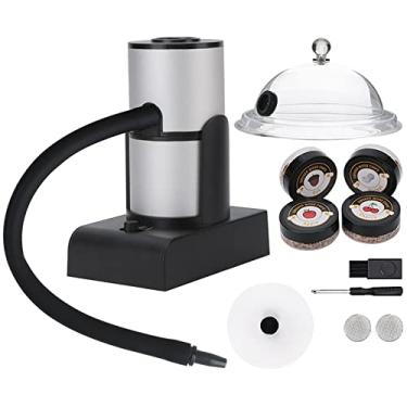 Imagem de MFMEXUL Utensílios de Cozinha com Defumador para Cozinhar Alimentos, Defumador Portátil Completo, Mini Defumador para Bebidas, Alimentos E Coquetéis.