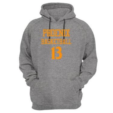 Imagem de Blusa Moletom Capuz Basquete Phoenix Basketball número 13 - Loja Click
