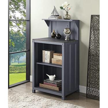 Imagem de pcagfaajmh Suporte de TV com detalhe de mesa de sofá, mesa de luxo com prateleira de parede para sala de estar, escritório em casa, sala de estar (estante de livros de unmetal) (mesa de recepção de