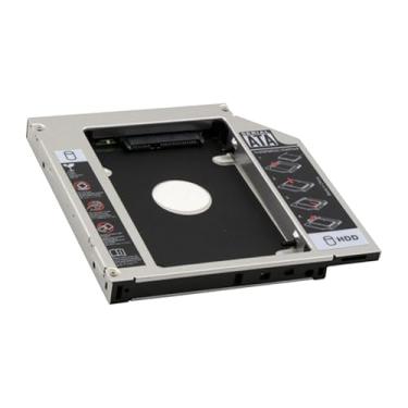 Imagem de BaotyJie Bandeja Adaptadora para Disco Rígido, Suporte para Disco SSD, Acessórios para Laptop, Gabinete Profissional para Discos Mecânicos, 12.6 Cm X 12.7 Cm X