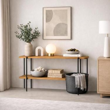 Imagem de Aparador Industrial Decorativo para Ambientes Modernos Sofisticado  Es