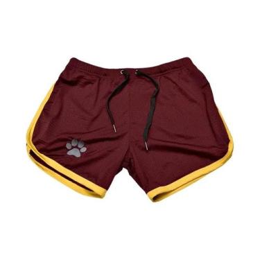 Imagem de Shorts Masculinos Respiráveis De Malha Para Academia, Fitness, Corrida