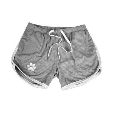 Imagem de Shorts Masculinos Respiráveis De Malha Para Academia, Fitness, Corrida