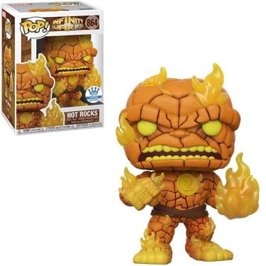 Imagem de Funko Pop Infinity Warps 864 Hot Rocks The Thing Limited