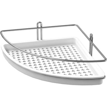 Imagem de Porta Shampoo De Canto, Branco, Stolf