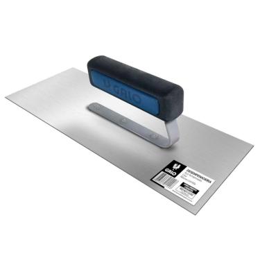 Imagem de Desempenadeira De Aço Temperado Cabo Aberto - 120x290mm - 00112-00 - Galo