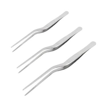 Imagem de Pinça De Cozinha Em Aço Inoxidável Para Churrasco, Utensílio Portátil 