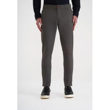 Imagem de Calça Docthos Fit Cropped Sarja, 008 chumbo, 36