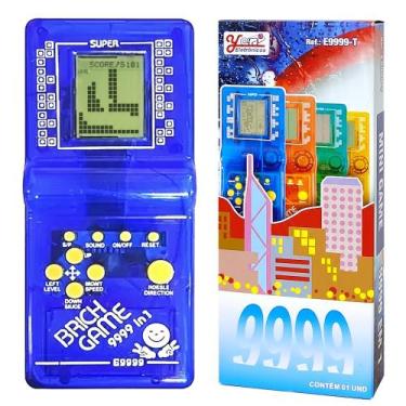 Imagem de Kit 2 Jogo Mini Game Clássico com Jogos Tetris Cobrinha Ping Pong Carr