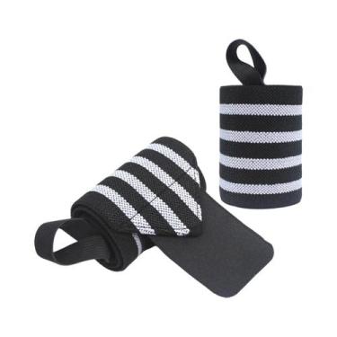 Imagem de Faixas De Pulso Para Levantamento De Peso, Suporte Para Academia E Fit