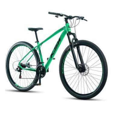 Imagem de Bicicleta Aro 29 Ksw 24v Shimano Alumínio Freio Hidráulico, Verde
