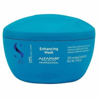 Imagem de Máscara Alfaparf Semi Di Lino Curls Low 200ml hidrata nutre define cac
