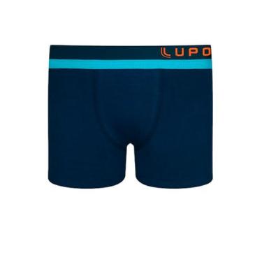 Imagem de Cueca Boxer Infantil Lupo 00151-012 Cós com Viés Algodão T. P/GG, M, 2