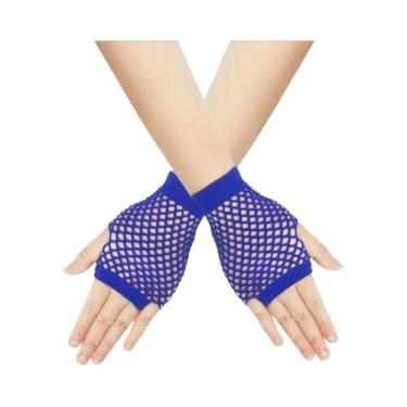 Imagem de Luvas De Rede Curtas Sem Dedos De Cor Sólida De Alta Qualidade Para Da