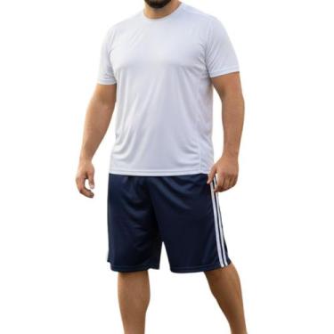 Imagem de Short Calção Bermuda De Futebol Masculina 2Vies Lateral Plus - Organik