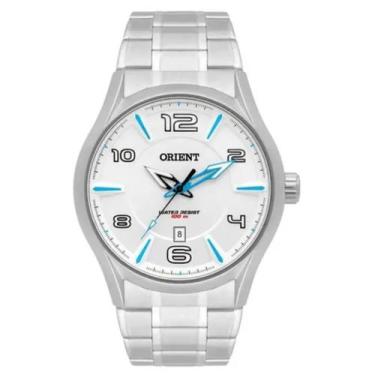 Imagem de Relógio Orient Masculino Prata MBSS1318 S2SX