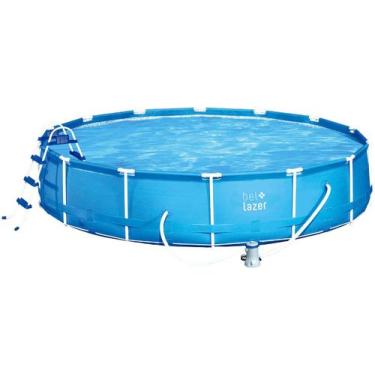 Imagem de Piscina De Armação Bel Life 13000 Litros Com Cobertura, Bomb - Bel Laz