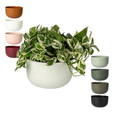 Imagem de Cachepo Due N6 Cuia 21 Plantas Vasos Raiz 24cm - Cor, Calcário