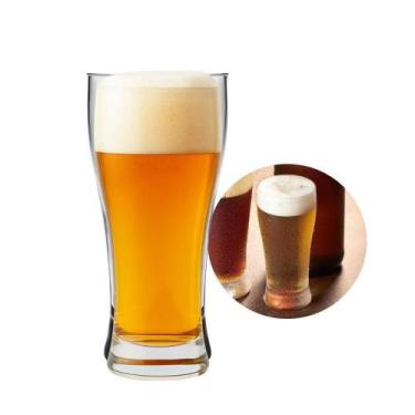 Imagem de Copo De Cerveja Chopp De Vidro Tulipa Bar Restaurante 315ml Em Casa Te