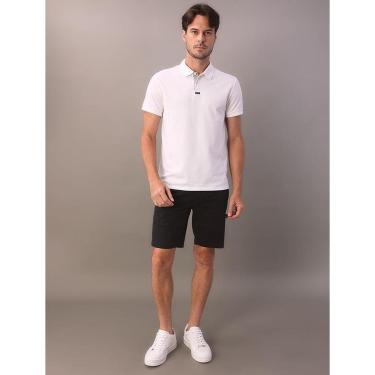 Imagem de Bermuda de Chino Masculina Clássica Essentials Carnaby Calvin Klein - Azul Marinho-Masculino