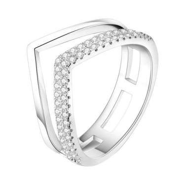 Imagem de Anel Empilhável De Prata 925 Com Flor E Vaga-lume Para Mulheres, Joia 