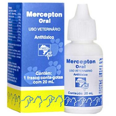 Imagem de Mercepton Gotas Oral para Cães e Gatos 20 ml - Bravet
