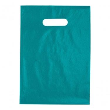 Imagem de Sacola Plástica Boca de Palhaço m 40x50 para Embalagens de Loja Pacote 1KG Aproximadamente 45 Unidades Transparente