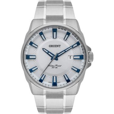 Imagem de Relógio de Pulso Masculino MBSS1369 S1SX Analógico com Pulseira em Aço Inox Resistente...