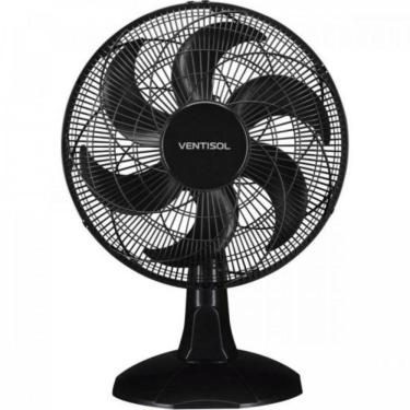 Imagem de Ventilador De Mesa Ventisol Turbo Economy 40cm Preto 110V