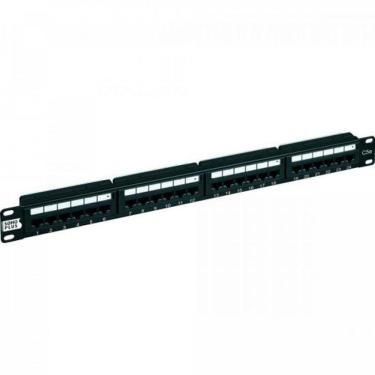 Imagem de Patch Panel Cat.5e T568a-b 24p Sohoplus para Cabeamento Estruturado de Voz Dados e Imag...