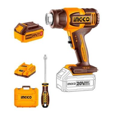 Imagem de Soprador Térmico 20V com Bateria e Carregador Ingco P20S HGLI20065-9